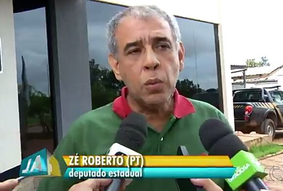 Deputado estadual Zé Roberto foi alvo da operação Rota 26 | Foto: TV Anhanguera